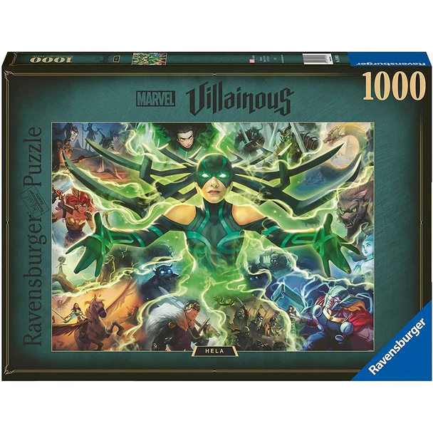 Ravensburger Marvel Villainous: Hela 1000 Piece Jigsaw Puzzle
