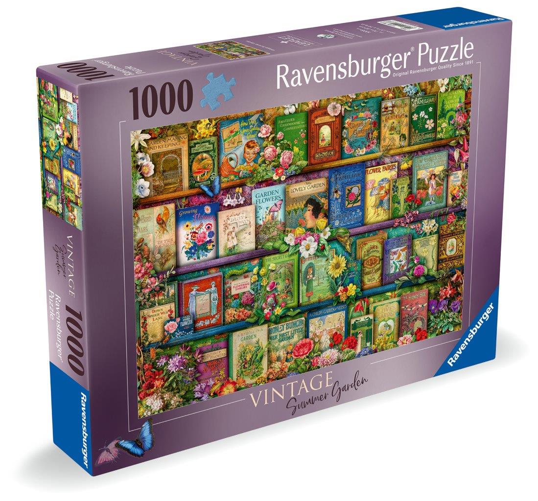 Ravensburger Vintage Summer Garden 1000 Piece Jigsaw Puzzle