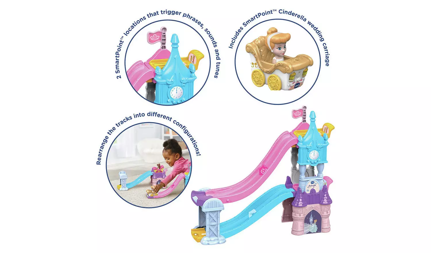 Vtech Toot-Toot Drivers Enchanted Castle Slide - Image 4