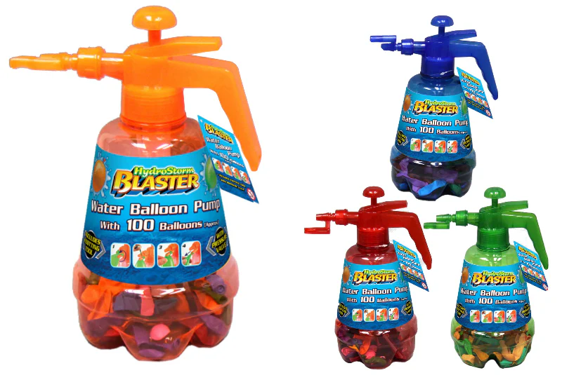 Water Balloon Pump With 100 Balloons