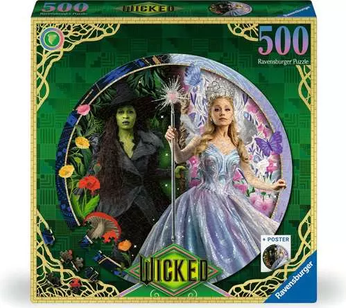 Ravensburger Wicked 2 - True Friendship Circular 500 Piece Jigsaw Puzzle