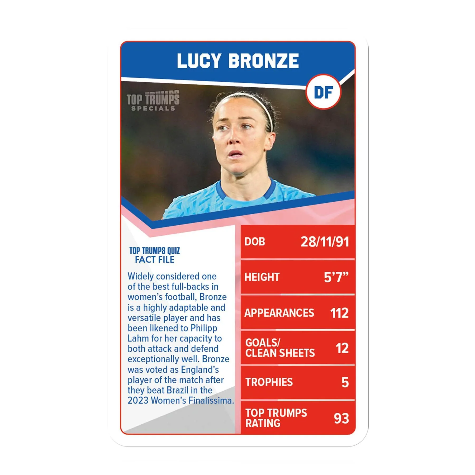 Top Trumps England Womens Football Stars - Image 2