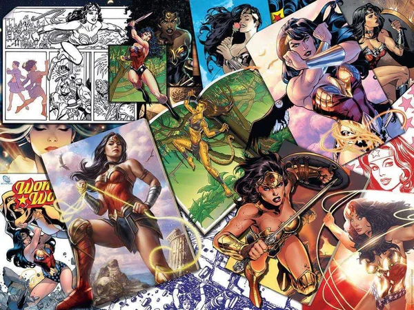 Ravensburger Wonder Woman 1500 Piece Jigsaw Puzzle - Image 2