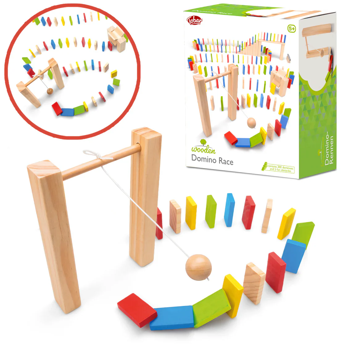 Wooden Domino Race - Image 2