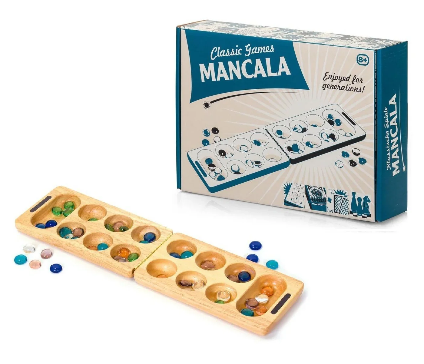 Wooden Mancala Game - Image 2