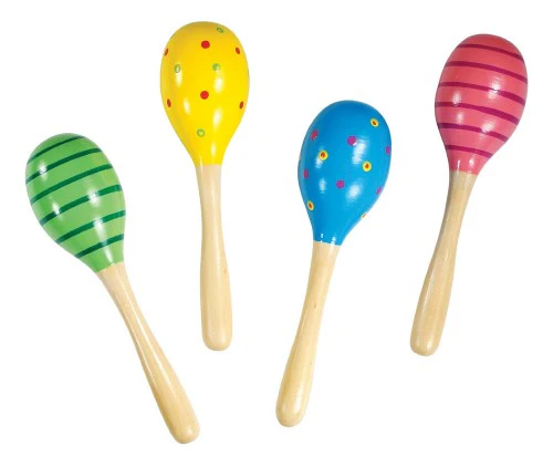 Wooden Maracas Asst - Image 2