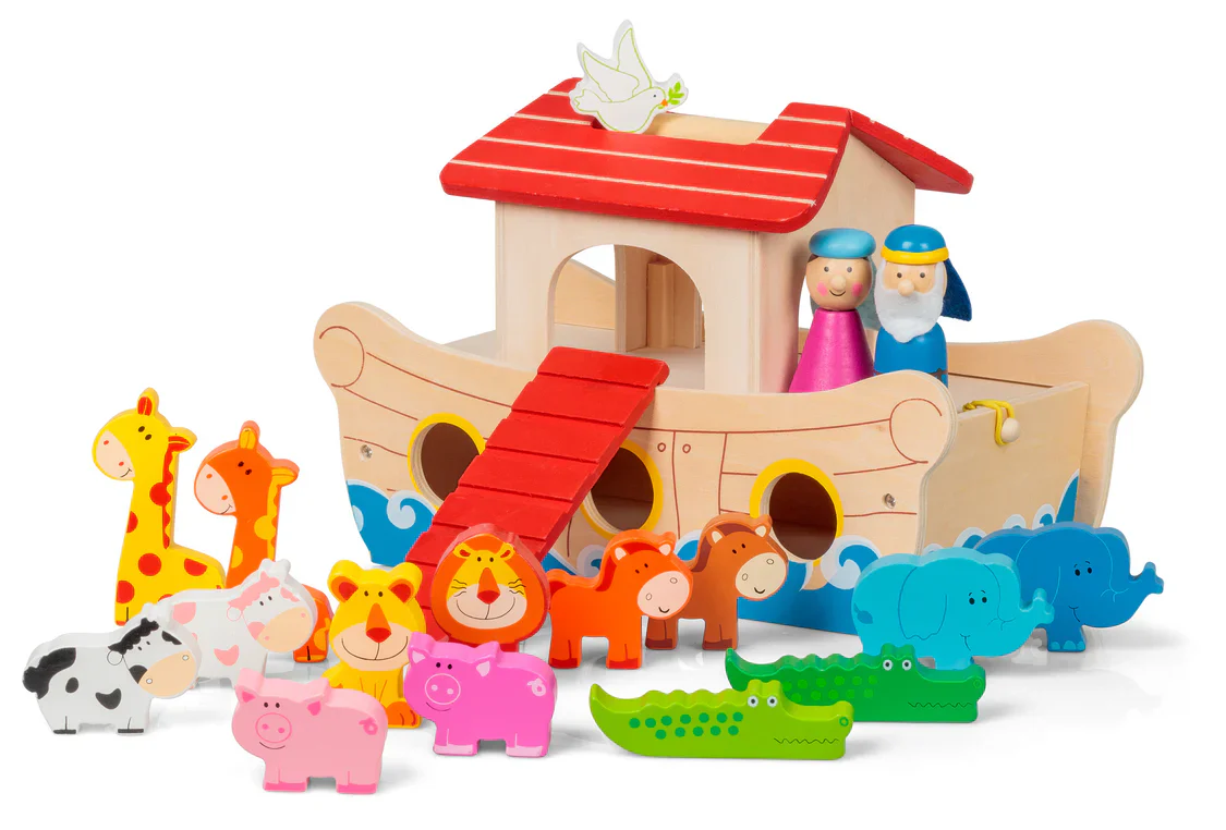 Wooden Noah'S Ark Playset - Image 4