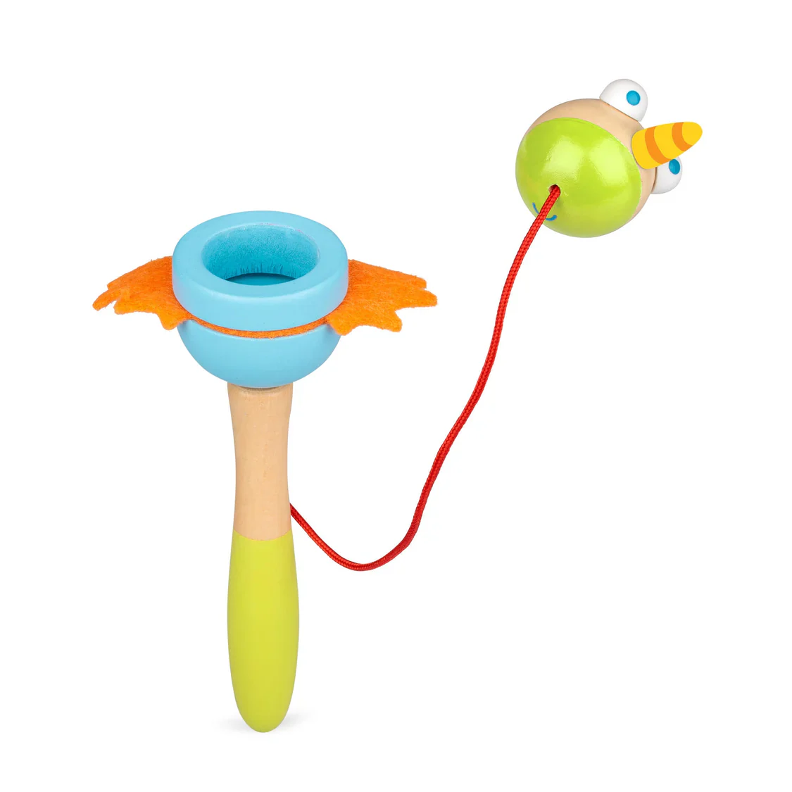 Wooden Unicorn And Dragon Cup And Ball - Image 5