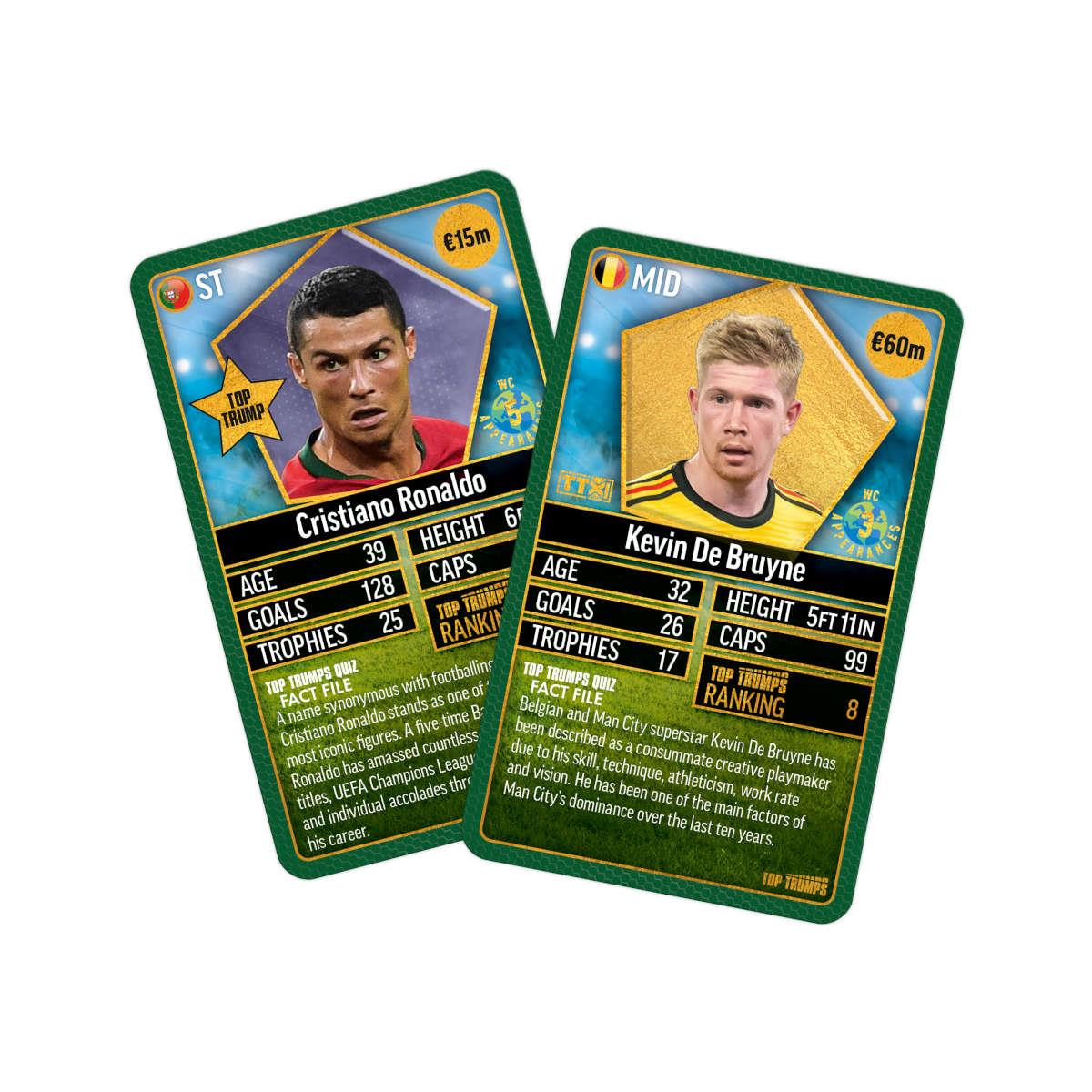 World Football Stars Top 200 Top Trumps Pack 5 - Image 3