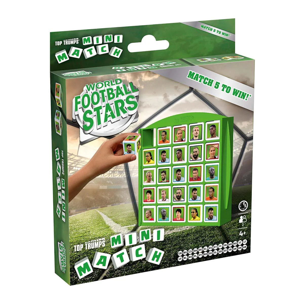 World Football Stars Top Trumps Mini Match