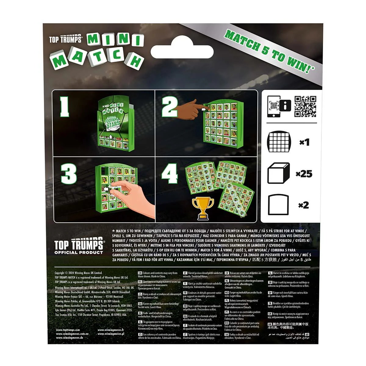 World Football Stars Top Trumps Mini Match - Image 4