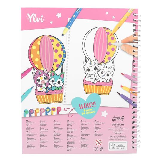 Ylvi Colouring Book With Pen Set - Image 6