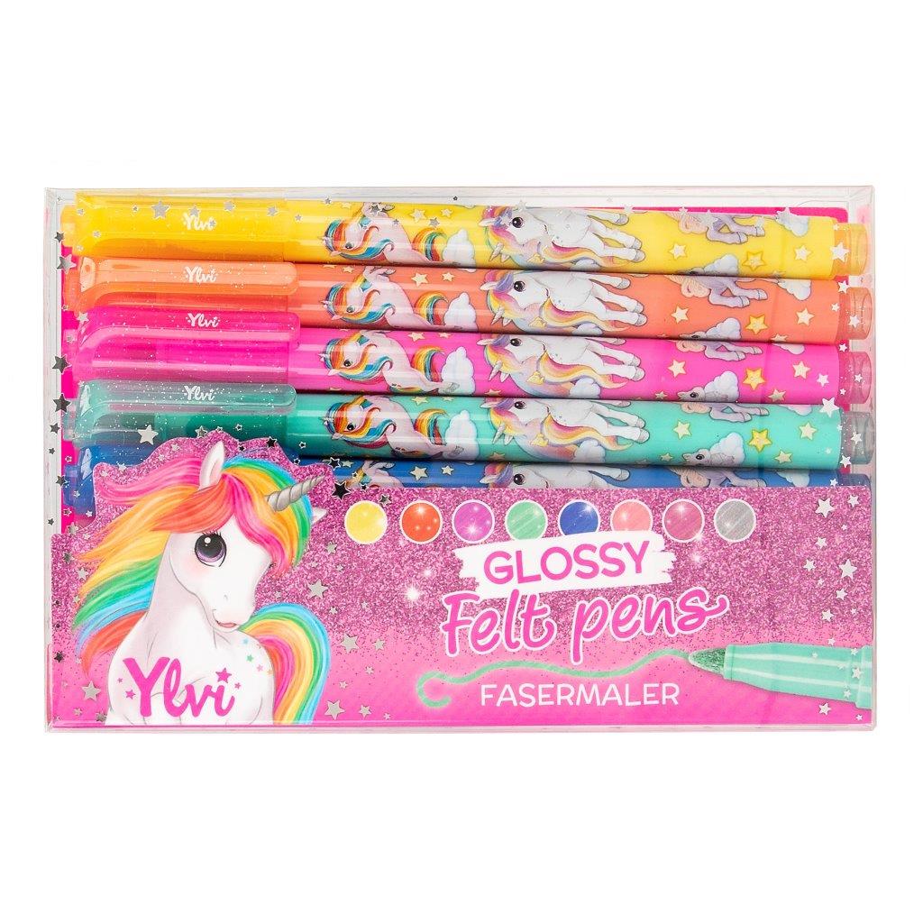 Ylvi Glossy Felt Pen Set - Image 2