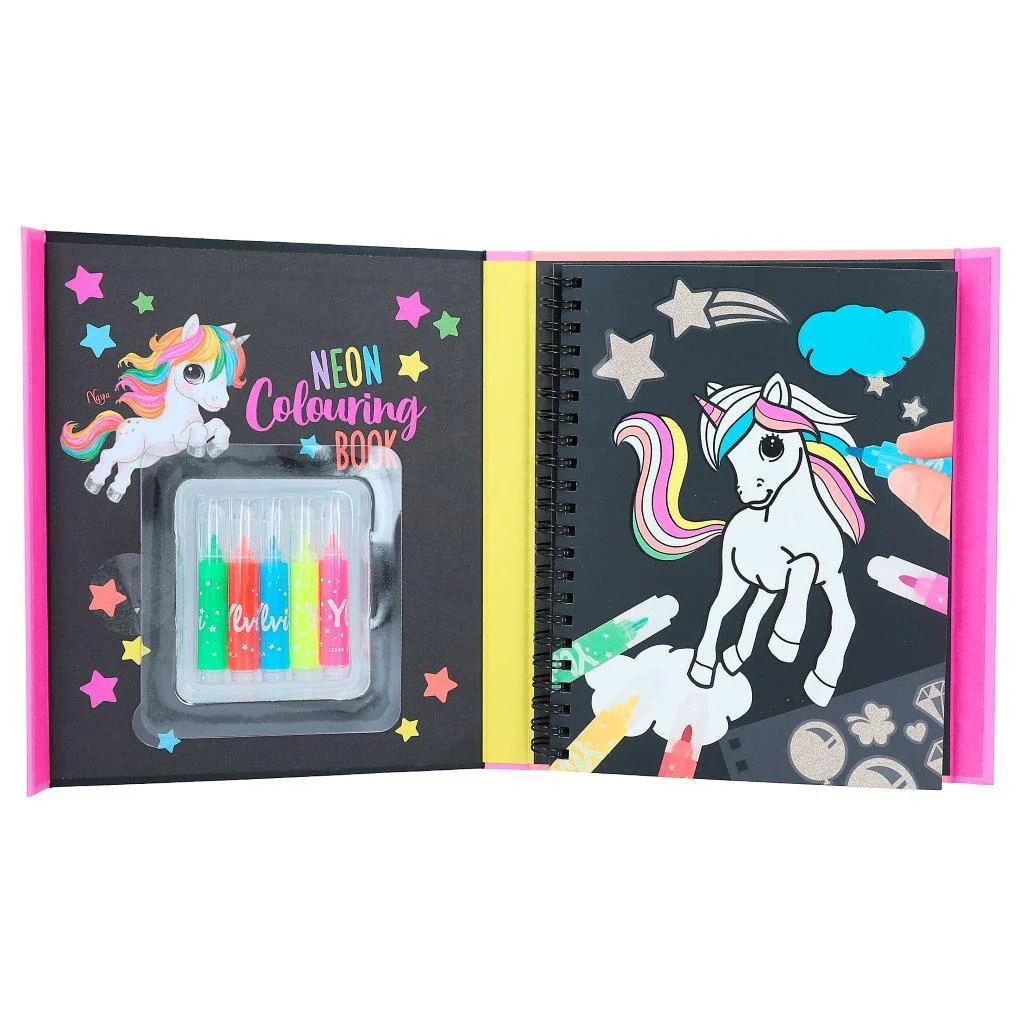 Ylvi Neon Colouring Book - Image 5