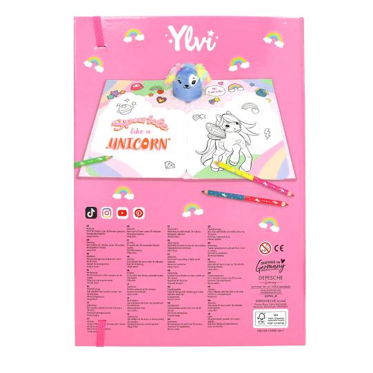 Ylvi Unicorn Fun Colouring Book - Image 3