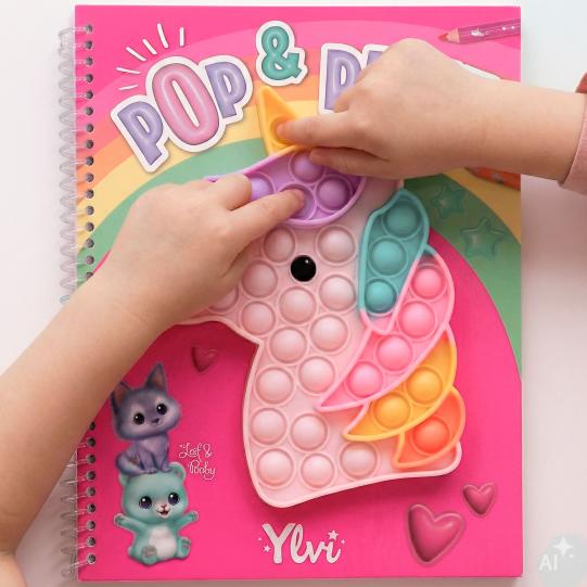 Ylvi Pop & Paint colouring book - Image 4