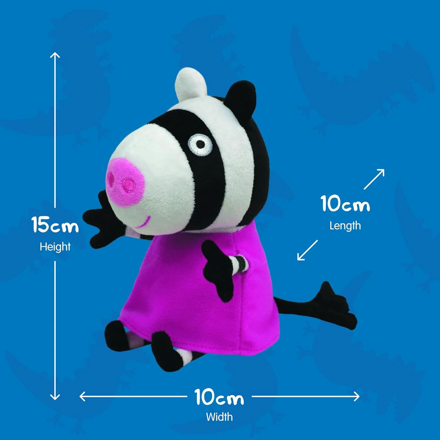 Zoe Zebra Peppa Pig - Image 2